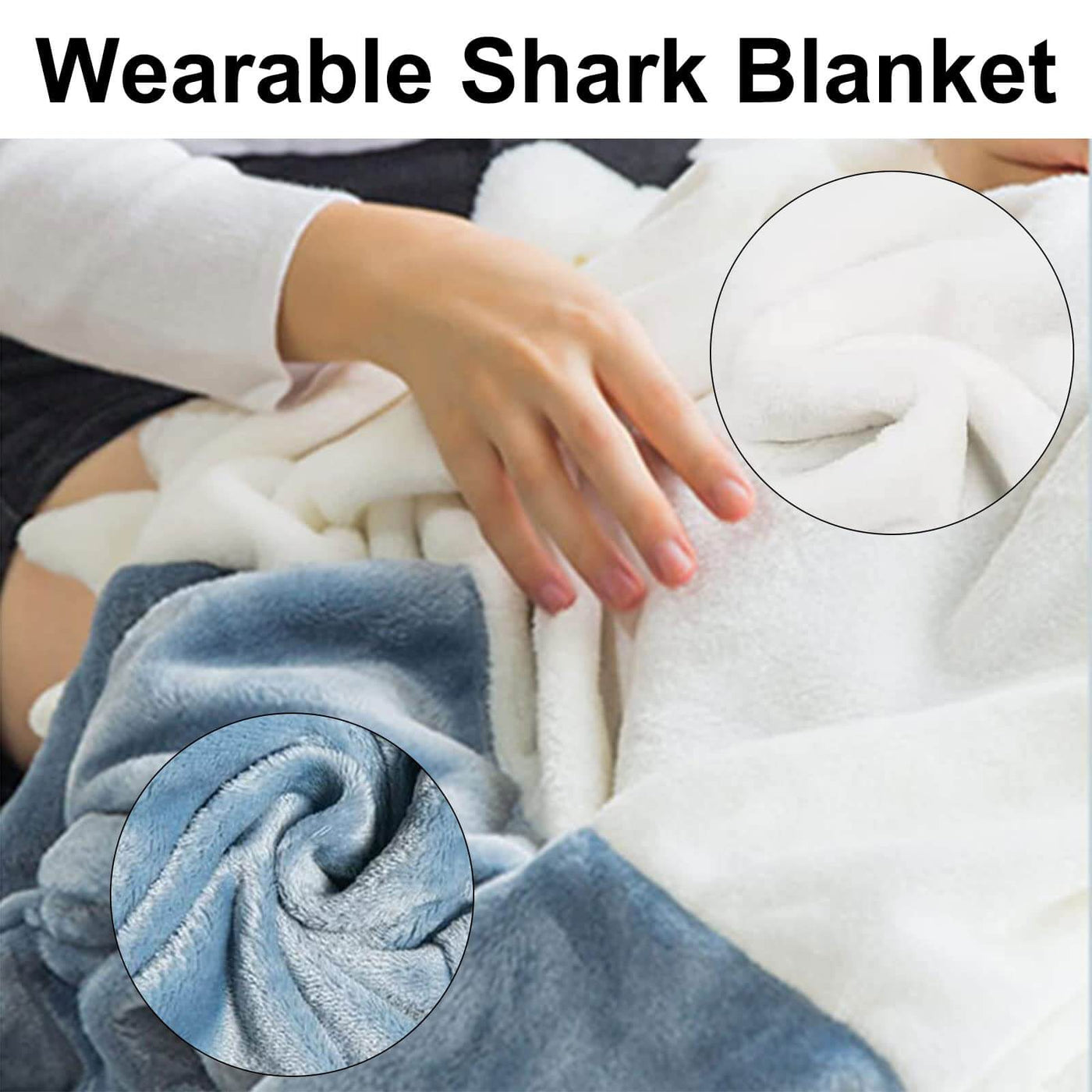 Shark Wearable Blanket - EverydayGoodies