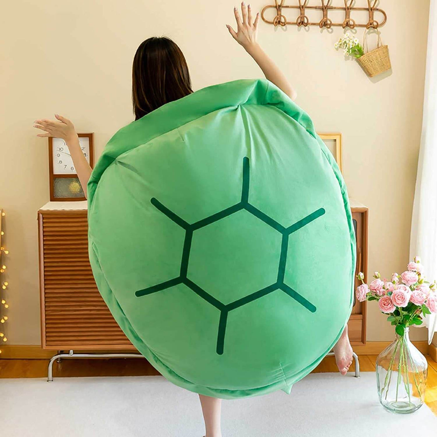 Wearable Turtle Shell Pillows - Green - EverydayGoodies