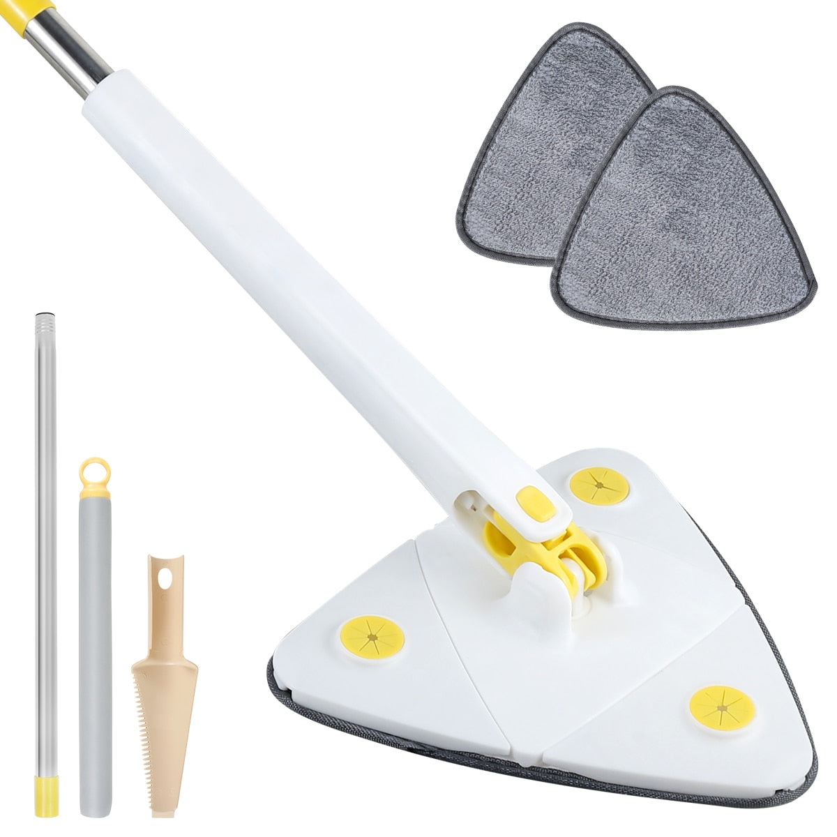 Self-Squeeze Triangular Mop - EverydayGoodies