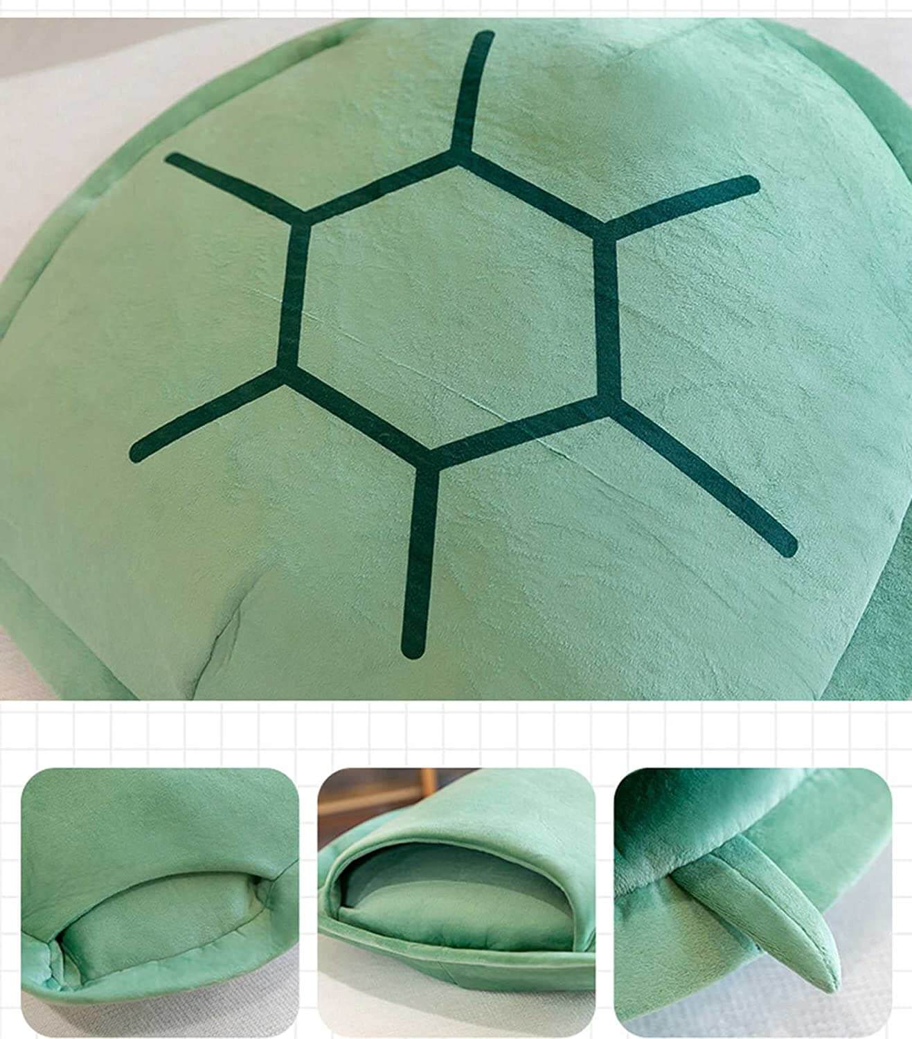 Wearable Turtle Shell Pillows - Green - EverydayGoodies