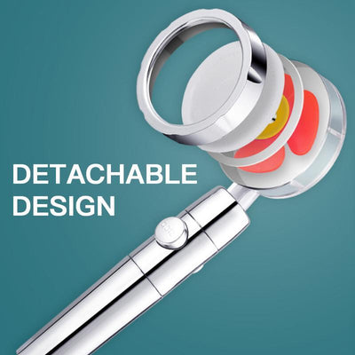 Vortex High Pressure Handheld Showerhead - EverydayGoodies