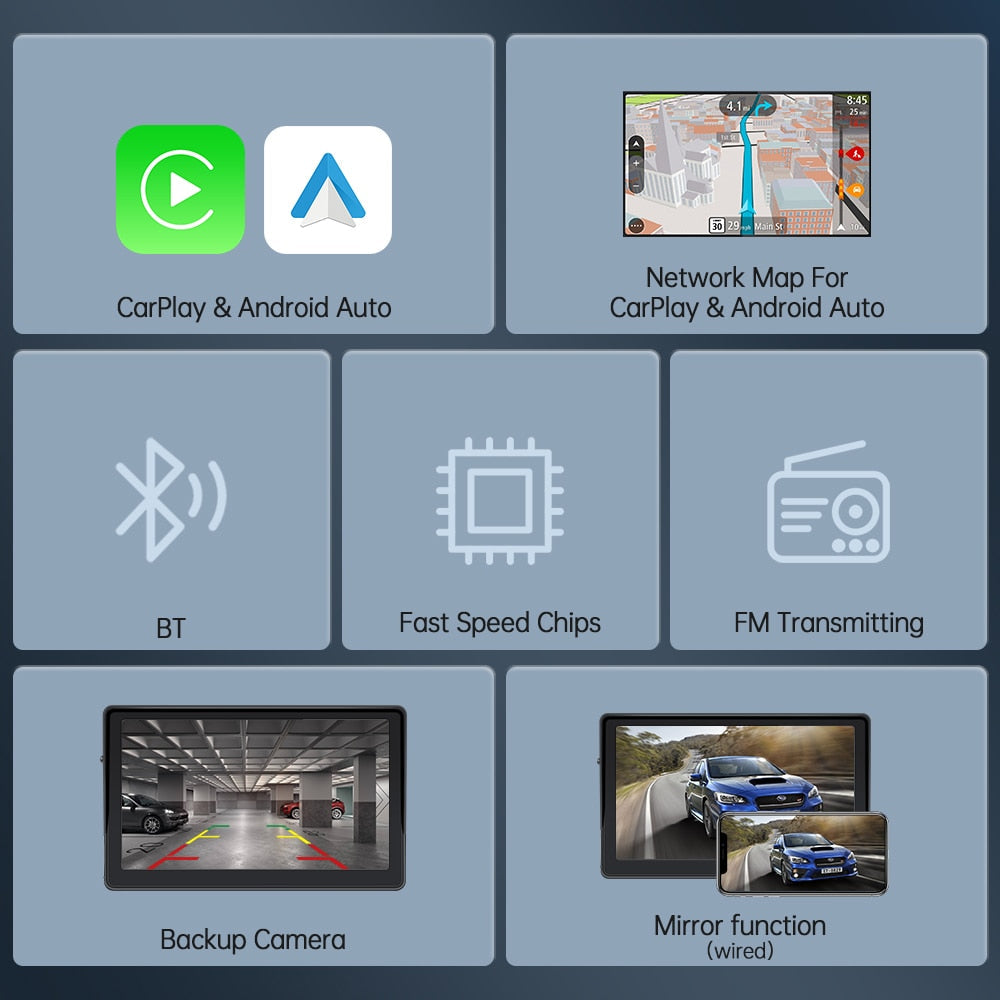 Car Radio Multimedia Video Player - EverydayGoodies